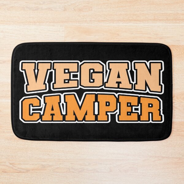 Item preview, Vegan Camper Preppy Camping Plant Based Orange designed and sold by cashewdays.