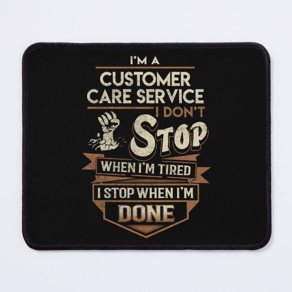 Item preview, Customer Care Service T Shirt - I Stop When Done Job Gift Item Tee designed and sold by paneczkopat.