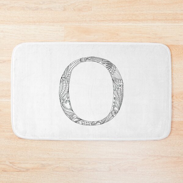 Item preview, Henna Alphabet O / Henna Letter O - Black Henna Line Art designed and sold by Mrs-PenLine.