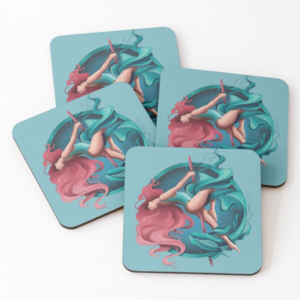 Item preview, Pole Dance Underwater Koi Fish Design  designed and sold by cristicreative.