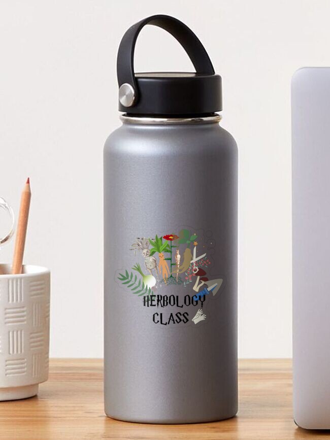 Harry Potter Herbology Stainless Steel Water Bottle