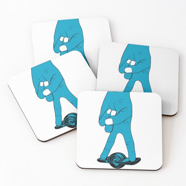 Item preview, funny design hand ride a Onewheel - one wheel style - the floating hand  designed and sold by QUEEN-WIVER.