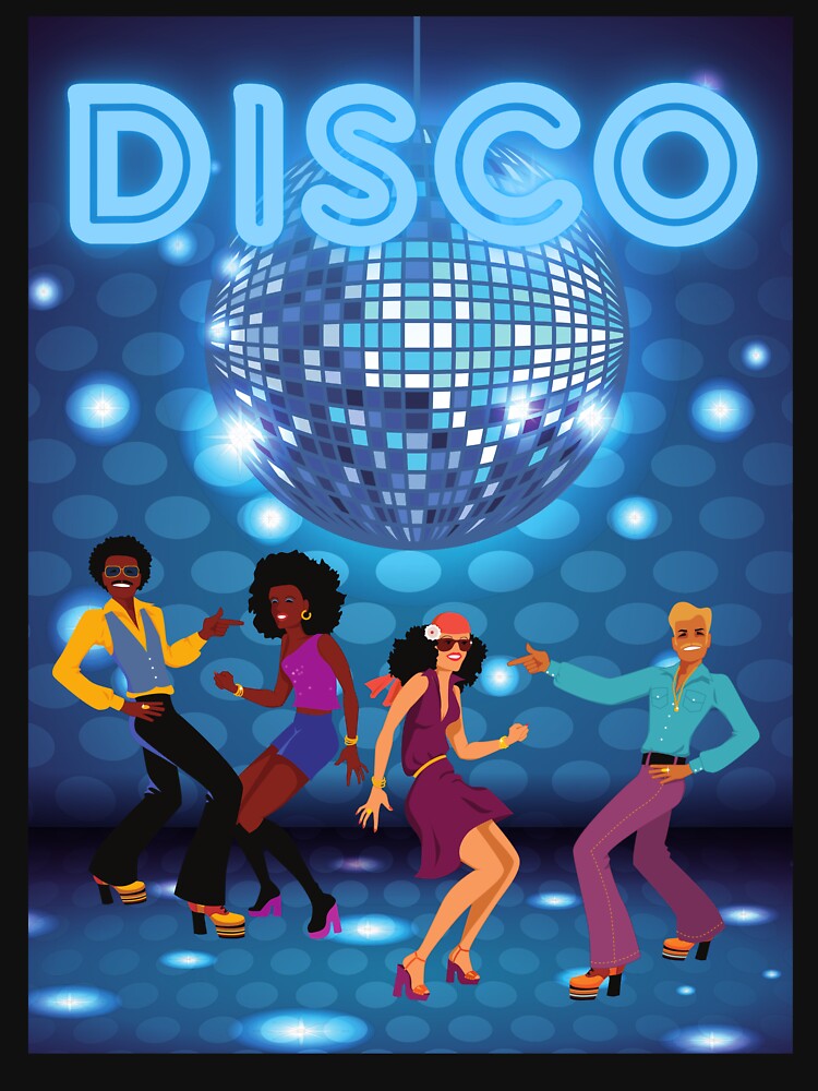 Disco Party. 70s Disco Fashion. 80s Disco Fashion.Purple Disco machine.   Pullover Hoodie for Sale by ramazis
