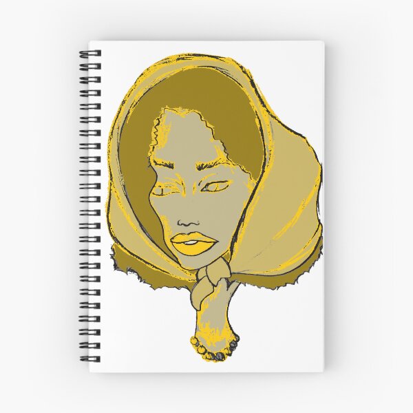 Item preview, Arte de niña amarilla designed and sold by ShdDesigner.