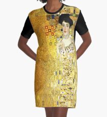 The Woman in Gold Graphic T-Shirt Dress