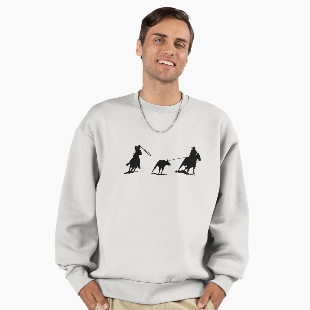 Rodeo Cattle Team Roping Calf Sticker