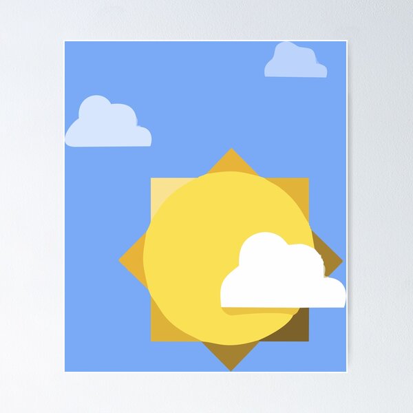 gratisography rain cloud with googles Poster for Sale by bhamero