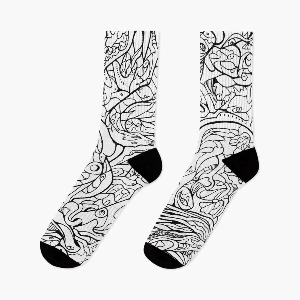 Item preview, Mental Chaos 2 (BnW) designed and sold by Metaphormoose.