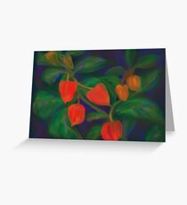 Chinese Lanterns Greeting Card