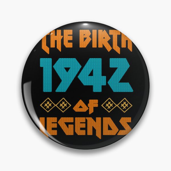 Item preview, 80th Birthday The Birth Of Legends 1942 Ugly designed and sold by Dubbra.