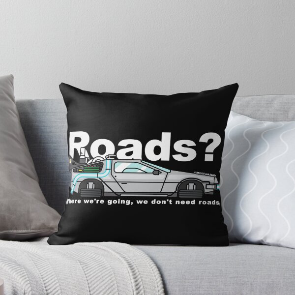 Item preview, back to the future Roads, we dont neeed roads designed and sold by AsKartongs.