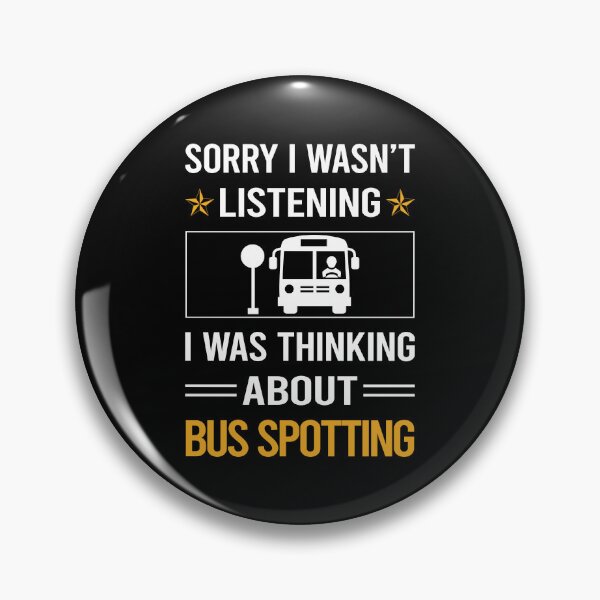 Item preview, Funny Listening Bus Spotting Spotter designed and sold by fatherbarliman.