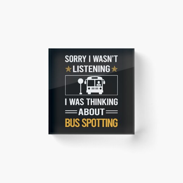 Item preview, Funny Listening Bus Spotting Spotter designed and sold by fatherbarliman.