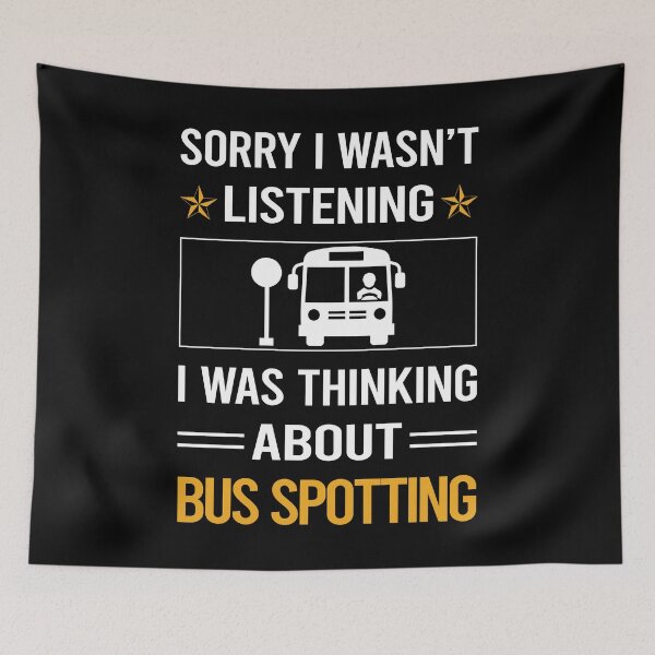 Item preview, Funny Listening Bus Spotting Spotter designed and sold by fatherbarliman.
