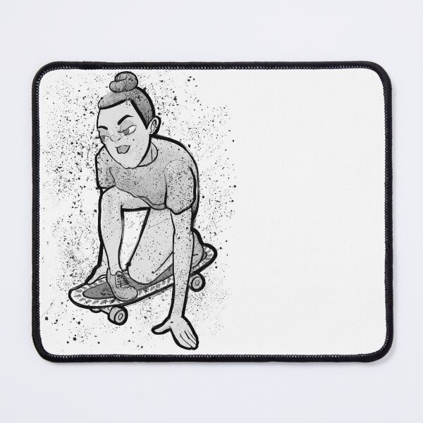 Item preview, Surfskate girl designed and sold by motylanoga.