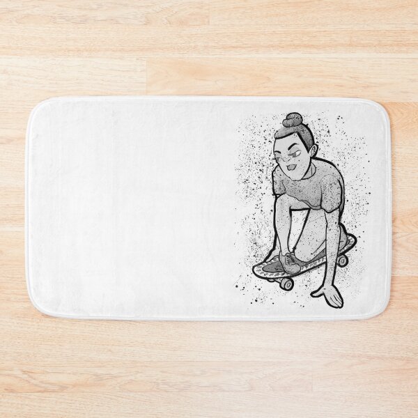 Item preview, Surfskate girl designed and sold by motylanoga.