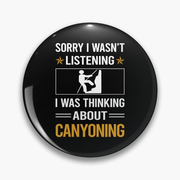 Item preview, Funny Listening Canyoning Canyoneering designed and sold by fatherbarliman.