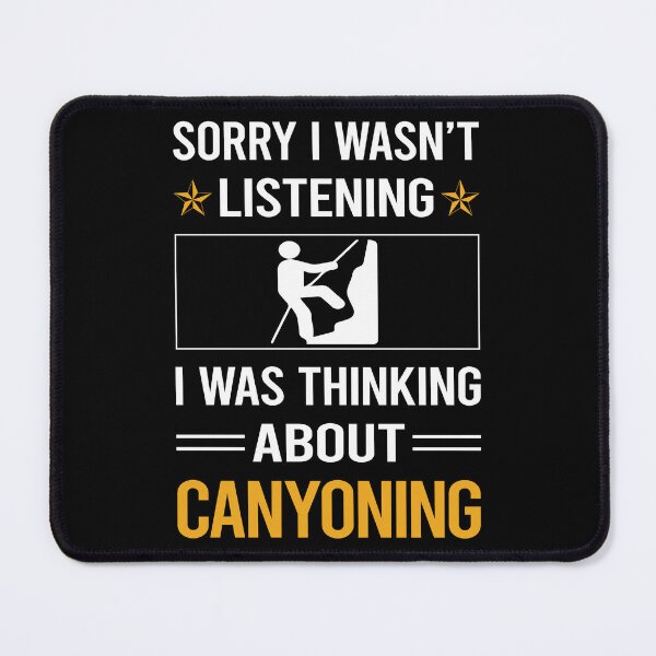 Item preview, Funny Listening Canyoning Canyoneering designed and sold by fatherbarliman.