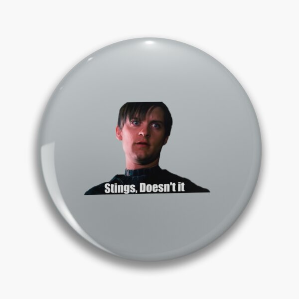 Item preview, Bully Maguire Stings Doesn_t it Meme designed and sold by SamReeves45.
