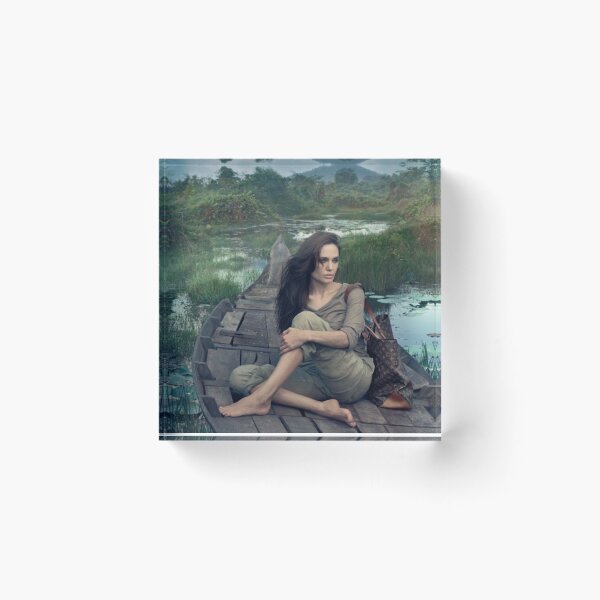 Item preview, Illustration Angelina Jolie Art designed and sold by ZanaKirania.