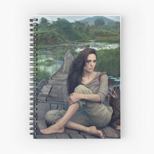 Item preview, Illustration Angelina Jolie Art designed and sold by ZanaKirania.