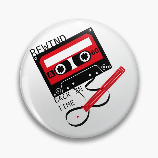 Item preview, Rewind Back in Time Cassette Tape designed and sold by sewohayami.