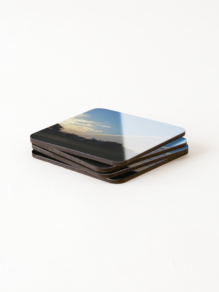 Thumbnail 4 of 5, Coasters (Set of 4), cloud designed and sold by ColorandColor.