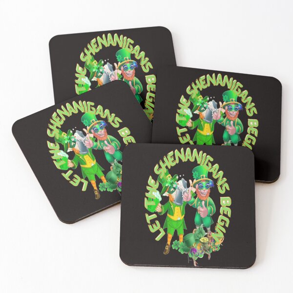 Item preview, Irish Shenanigans Begin, Let The Shenanigans Begin, Lucky Shamrock Irish Culture, Shenanigans Squad   designed and sold by Adri Barnard.