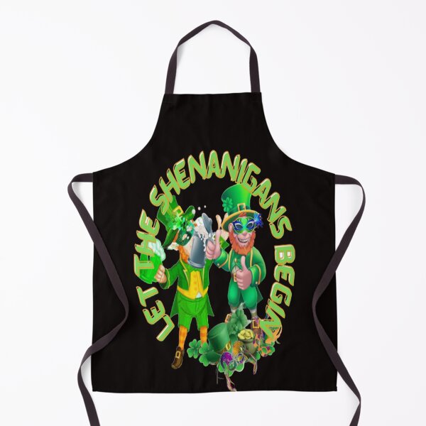 Item preview, Irish Shenanigans Begin, Let The Shenanigans Begin, Lucky Shamrock Irish Culture, Shenanigans Squad designed and sold by Adri Barnard.