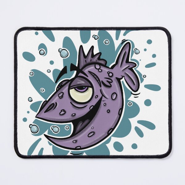 Item preview, Purple fish smile designed and sold by Roland Láris.