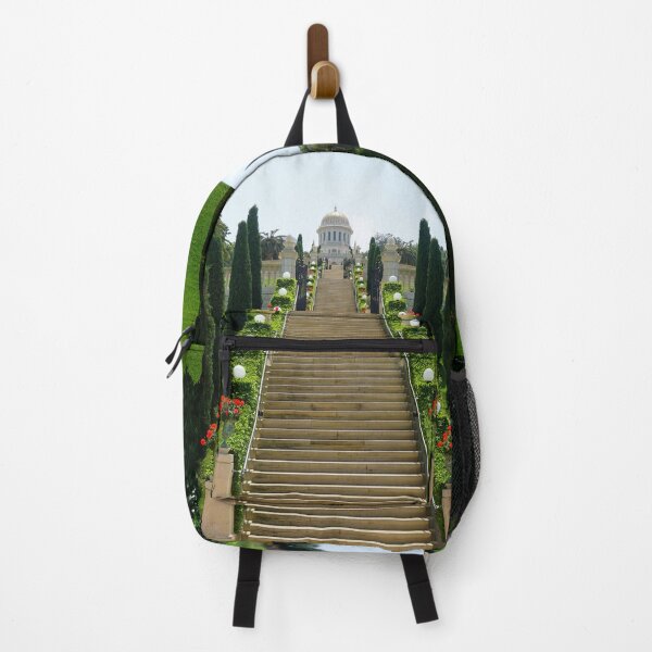 Item preview, Stairs Bahai Garden Haifa Israel designed and sold by nikawanders.