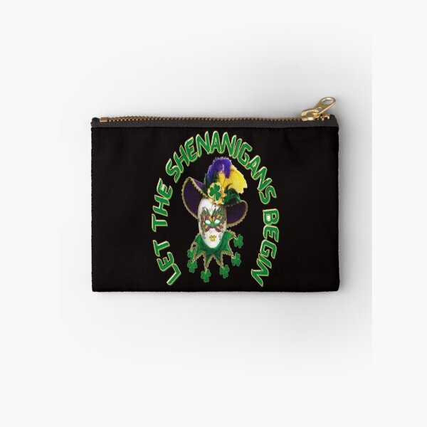 Item preview, Masked Shenanigans, Let The Shenanigans Begin, Lucky Shamrock Irish Culture, Shenanigans Squad   designed and sold by Adri Barnard.