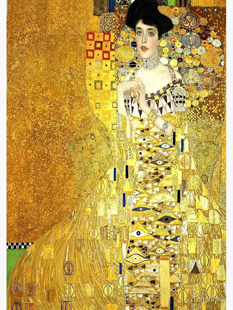 Notebook of Gustav Klimt - the golden lady (a dama dourada)