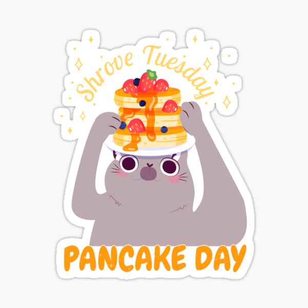 Item preview, Funny Pancake Day gift for Cat lover - Cute Cat Shrove Tuesday Cat Owner designed and sold by OUSSAMAVIP.