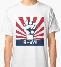 Scientists March on Washington Ohm's Law of Resistance Classic T-Shirt
