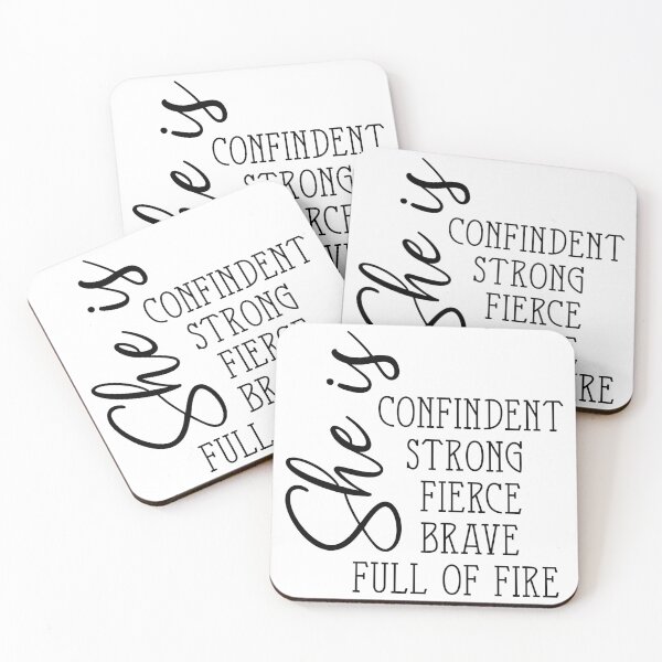 Item preview, She is Fierce  designed and sold by FauzIDEA.