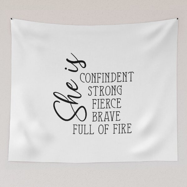 Item preview, She is Fierce  designed and sold by FauzIDEA.