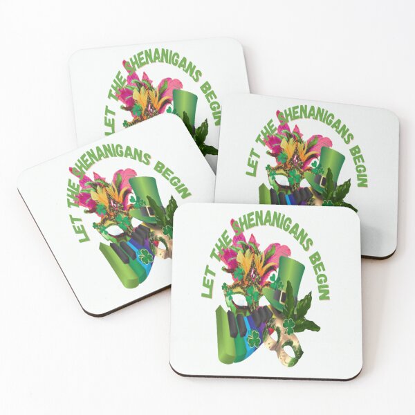 Item preview, The Shenanigans Fun begin, Let The Shenanigans Begin, Lucky Shamrock Irish Culture, Shenanigans Squad   designed and sold by Adri Barnard.