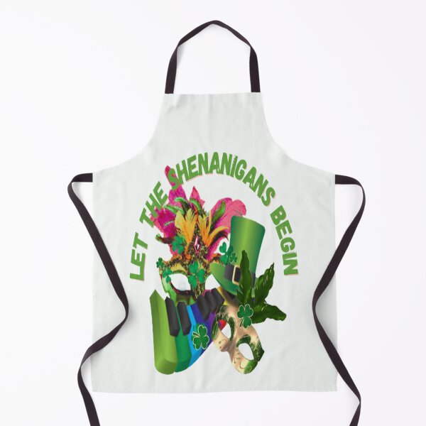 Item preview, The Shenanigans Fun begin, Let The Shenanigans Begin, Lucky Shamrock Irish Culture, Shenanigans Squad designed and sold by Adri Barnard.