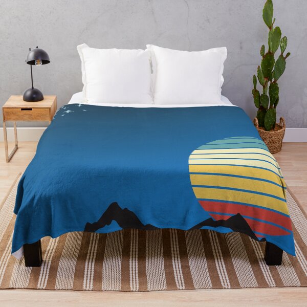 Item preview, Retro - retro dusky mountain design designed and sold by Balibee93.