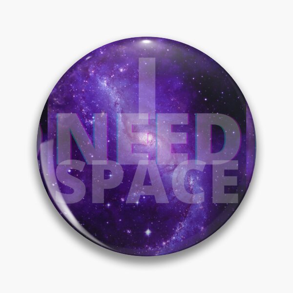 Item preview, I Need Space - Purple Galaxy 1 designed and sold by Quirkdom.