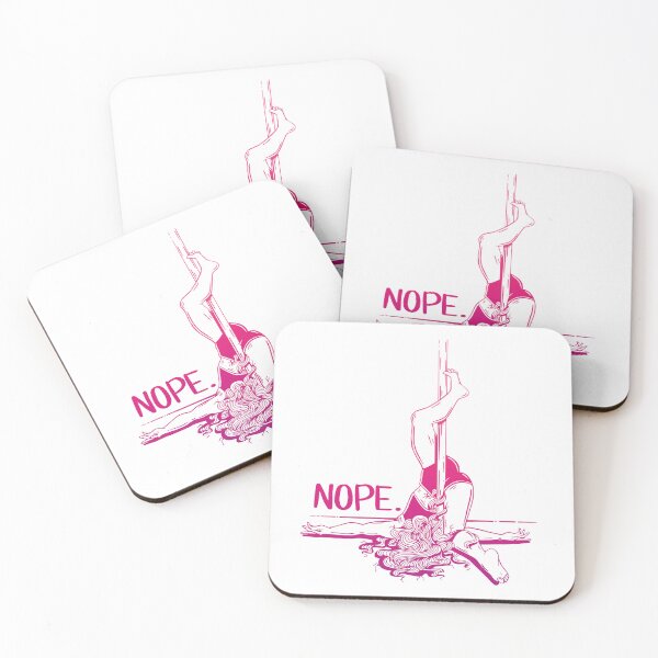 Item preview, Pole Dance NOPE - Rosa designed and sold by cristicreative.