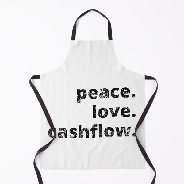 Item preview, Peace love and cashflow distressed designed and sold by KingsManKind.