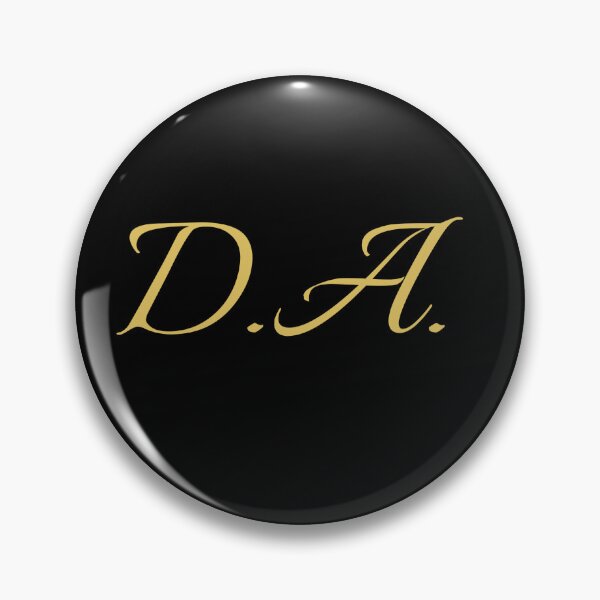 Item preview, DA Initials | Gold Lettering | Personalised Gifts designed and sold by Avo And Sriracha.