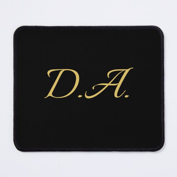 Item preview, DA Initials | Gold Lettering | Personalised Gifts designed and sold by Avo And Sriracha.