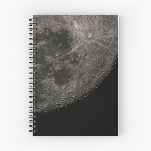 Item preview, Close up view of the moon's lunar surface and its craters designed and sold by noblephoto.