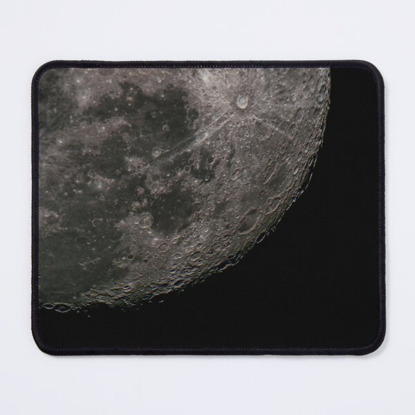 Item preview, Close up view of the moon's lunar surface and its craters designed and sold by noblephoto.
