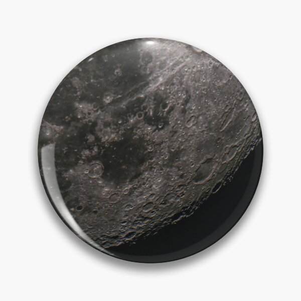Item preview, Close up view of the moon's lunar surface and its craters designed and sold by noblephoto.