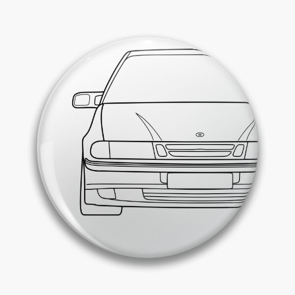 Item preview, Saab 9000 turbo Black lines designed and sold by EdimDesign.