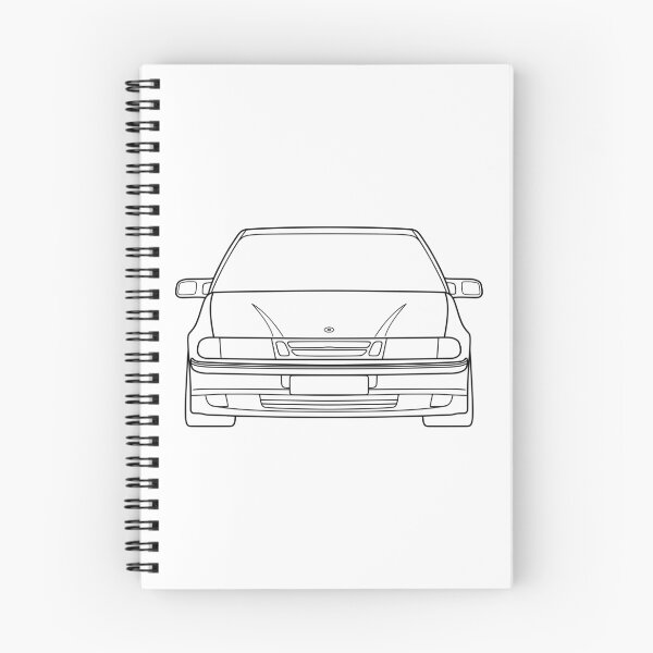 Item preview, Saab 9000 turbo Black lines designed and sold by EdimDesign.